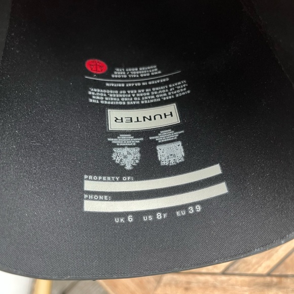 Hunter Original Tall Gloss Rain Boots - Picture 3 of 5